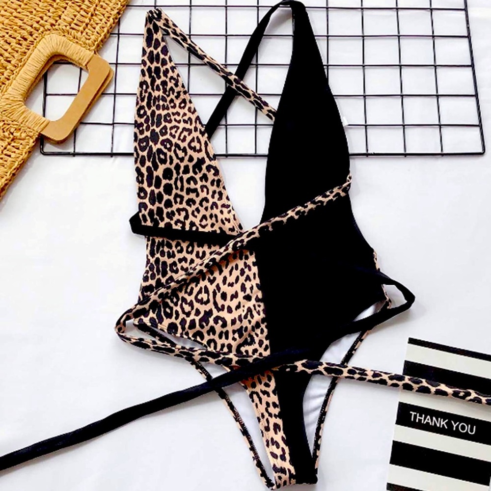 *NEW* Sexy Swim Plunge Wrap 🐆